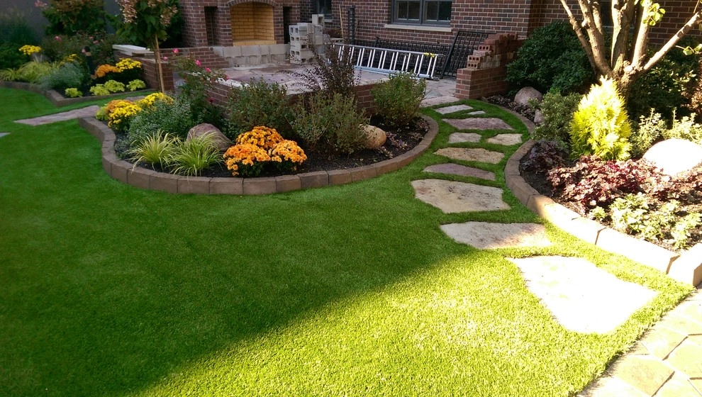 Artificial Turf & Hardscape | Flagstone & Foliage by RugZoom Synthetic Grass & Landscaping - Photo 8