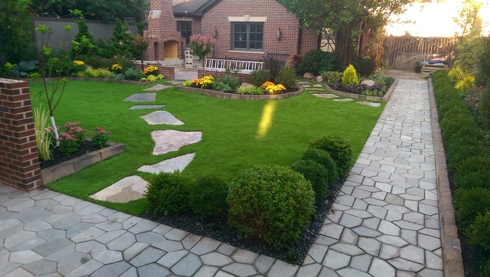 Artificial Turf & Hardscape | Flagstone & Foliage by RugZoom Synthetic Grass & Landscaping - Photo 7