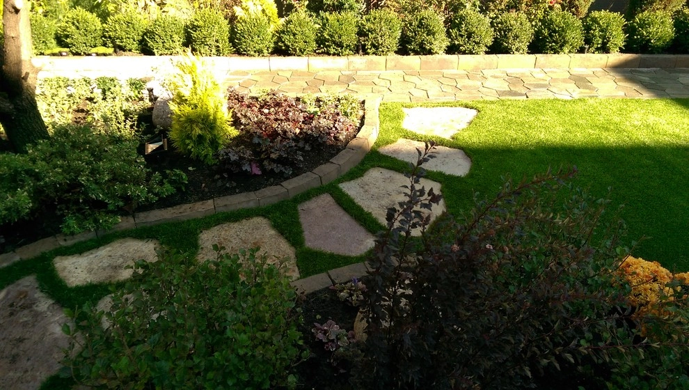 Artificial Turf & Hardscape | Flagstone & Foliage by RugZoom Synthetic Grass & Landscaping - Photo 4