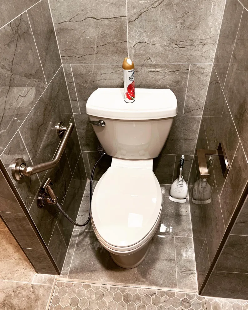 Personalized shower and toilet combination by Homanvestments LLC & Extreme Custom Construction - Photo 6