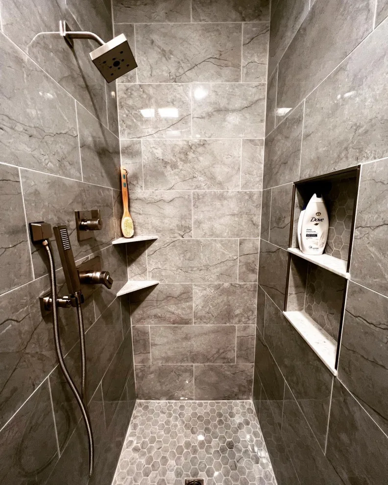 Personalized shower and toilet combination by Homanvestments LLC & Extreme Custom Construction - Photo 4