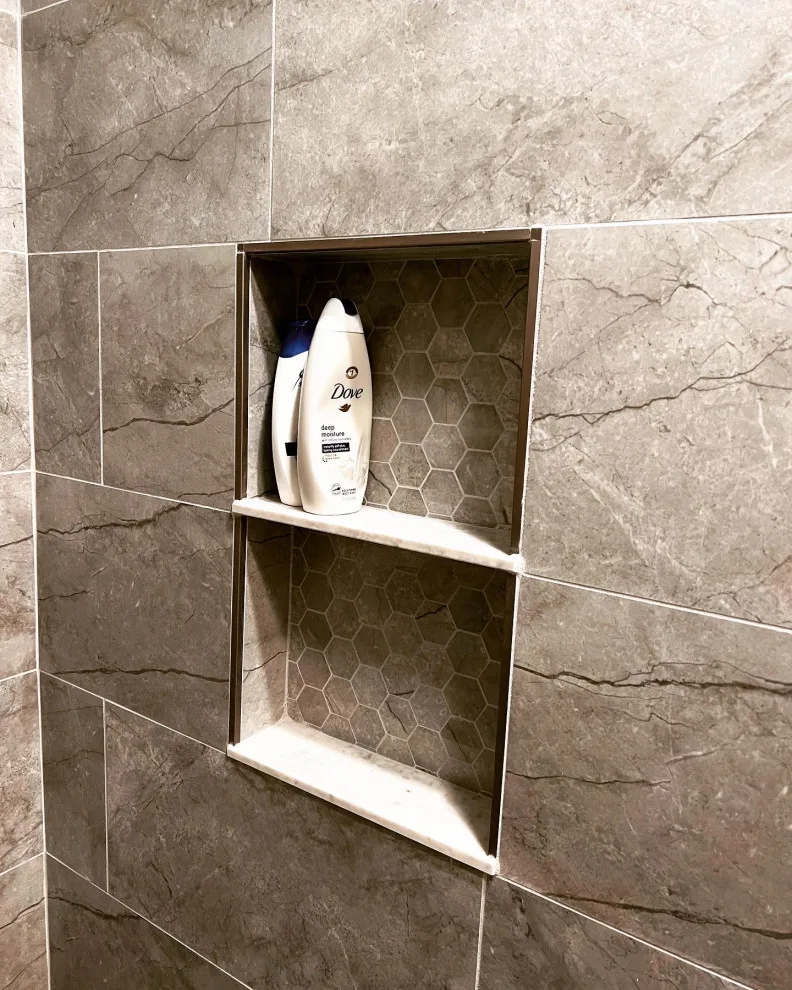Personalized shower and toilet combination by Homanvestments LLC & Extreme Custom Construction - Photo 2