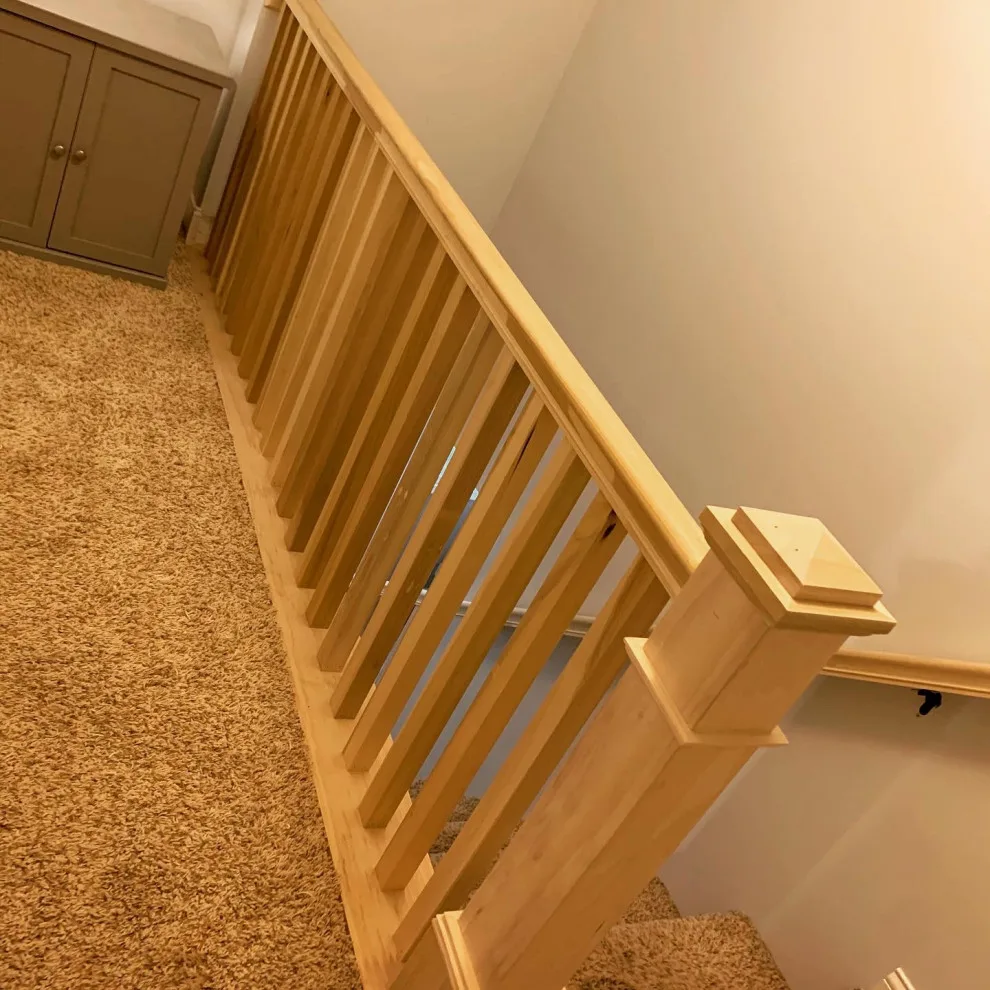 Staircase and Railing Renovation by Homanvestments LLC & Extreme Custom Construction - Photo 4