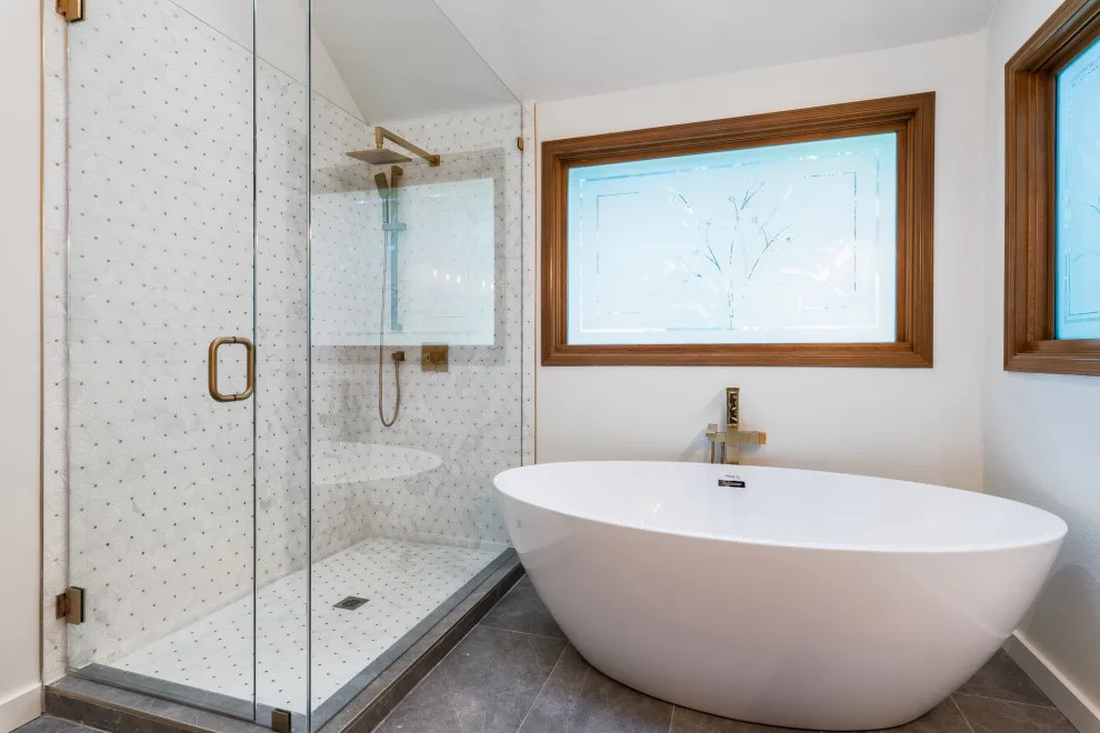 Renovation of the master bathroom by Level Up Construction & Remodeling - Photo 3