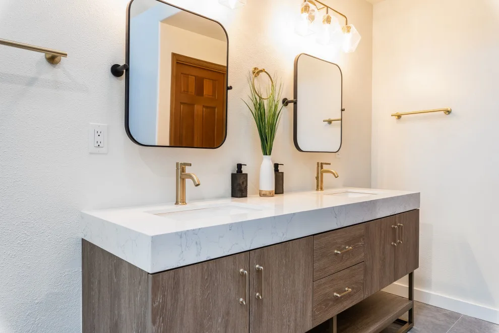 Renovation of the master bathroom by Level Up Construction & Remodeling - Photo 4