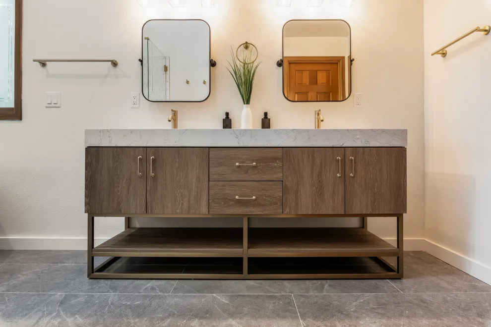 Renovation of the master bathroom by Level Up Construction & Remodeling - Photo 2