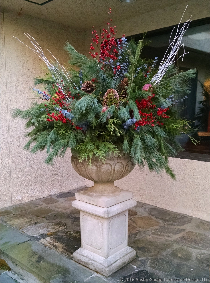 Seasonal Winter Decor & Containers - Fairfield County by Austin Ganim Landscape Design, LLC - Photo 14