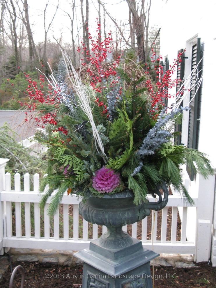 Seasonal Winter Decor & Containers - Fairfield County by Austin Ganim Landscape Design, LLC - Photo 15