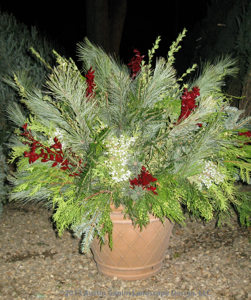 Seasonal Winter Decor & Containers - Fairfield County by Austin Ganim Landscape Design, LLC - Photo 30