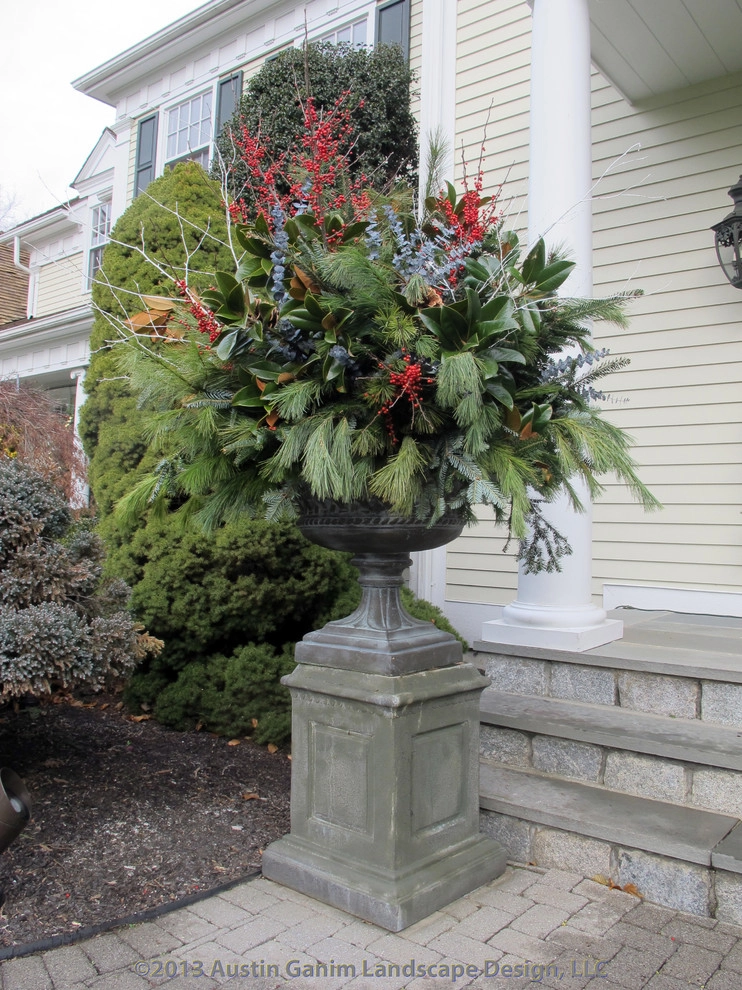 Seasonal Winter Decor & Containers - Fairfield County by Austin Ganim Landscape Design, LLC - Photo 20