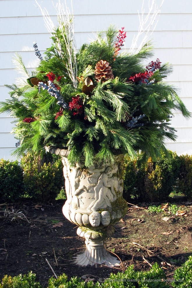 Seasonal Winter Decor & Containers - Fairfield County by Austin Ganim Landscape Design, LLC - Photo 11