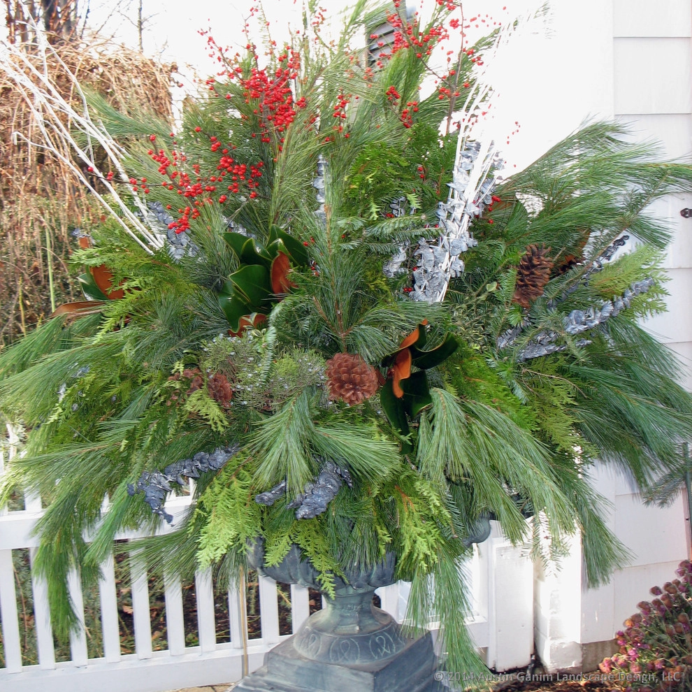 Seasonal Winter Decor & Containers - Fairfield County by Austin Ganim Landscape Design, LLC - Photo 4