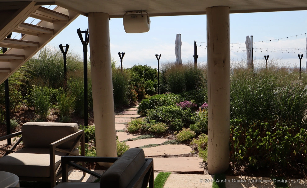 Beachside Garden & Firepit by Austin Ganim Landscape Design, LLC - Photo 4