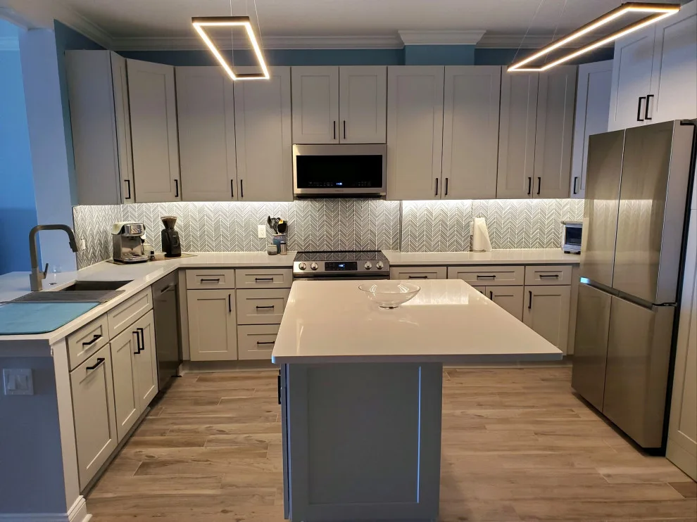 Gifford residence kitchen and flooring complete renovation by H.H. Premium Home Builders - Photo 4