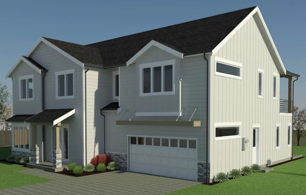 Three-dimensional visualization project by Level Up Construction & Remodeling - Photo 6