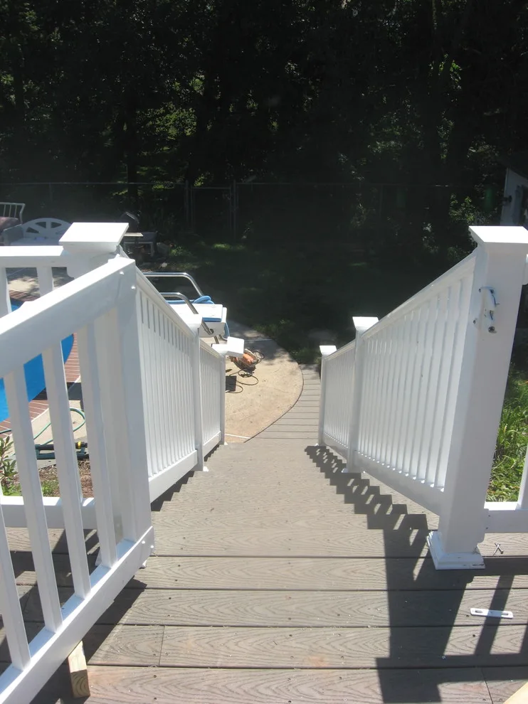 Upper Level Stairs and Deck by J. Neville Construction - Photo 2