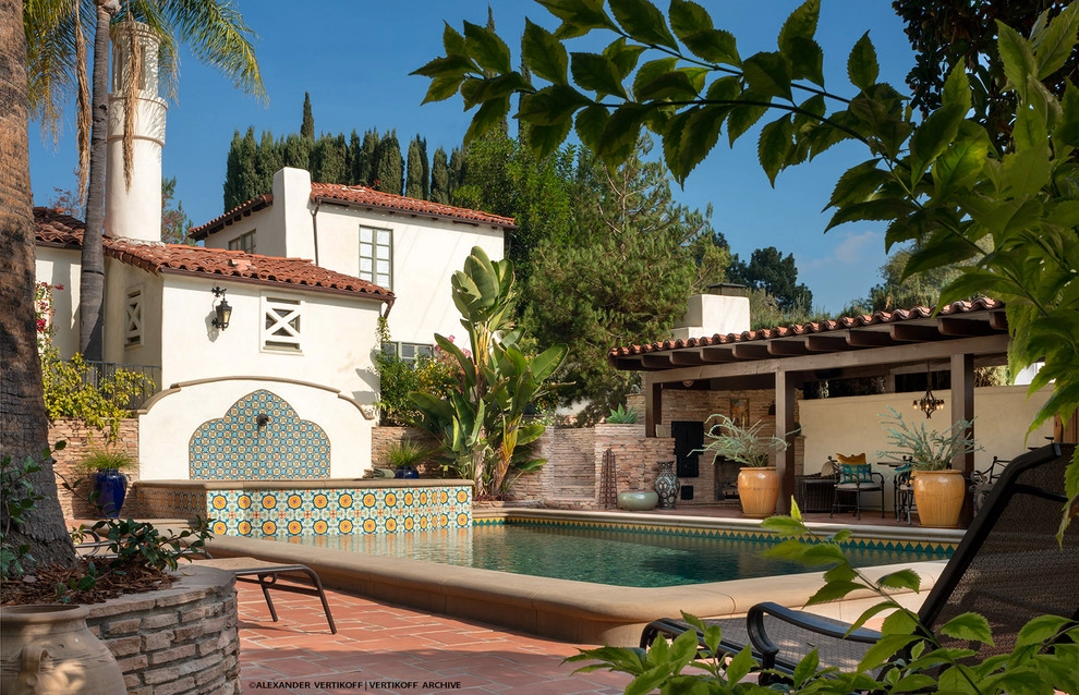 Historic Glendale Spanish Revival by Sacred Space Garden Design Inc - Photo 7