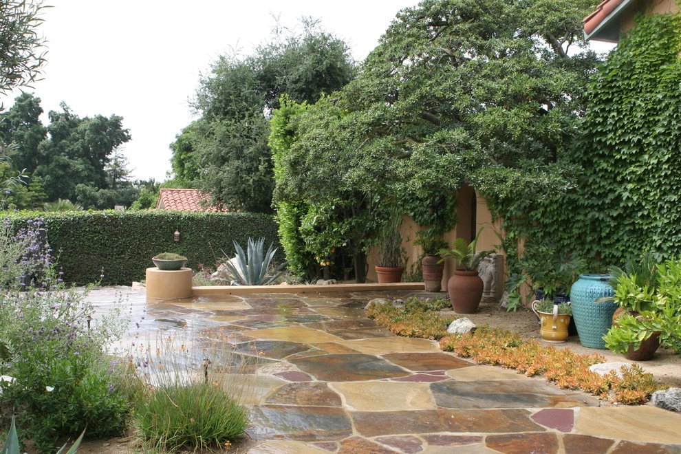 La Canada Spanish Revival by Sacred Space Garden Design Inc - Photo 8