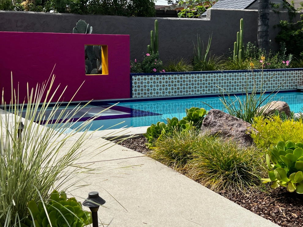 Mexican style in Pasadena by Sacred Space Garden Design Inc - Photo 4
