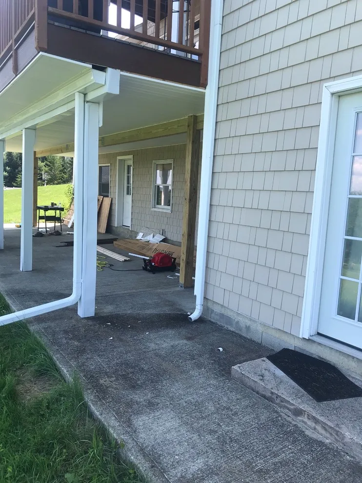 Trex Select Re-Deck with Trex Gutter System by A&M Property Restoration - Photo 2