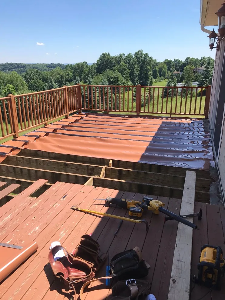 Trex Select Re-Deck with Trex Gutter System by A&M Property Restoration - Photo 4