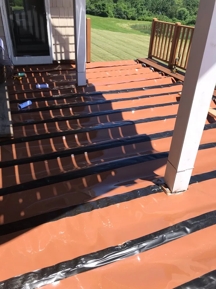 Trex Select Re-Deck with Trex Gutter System by A&M Property Restoration - Photo 3
