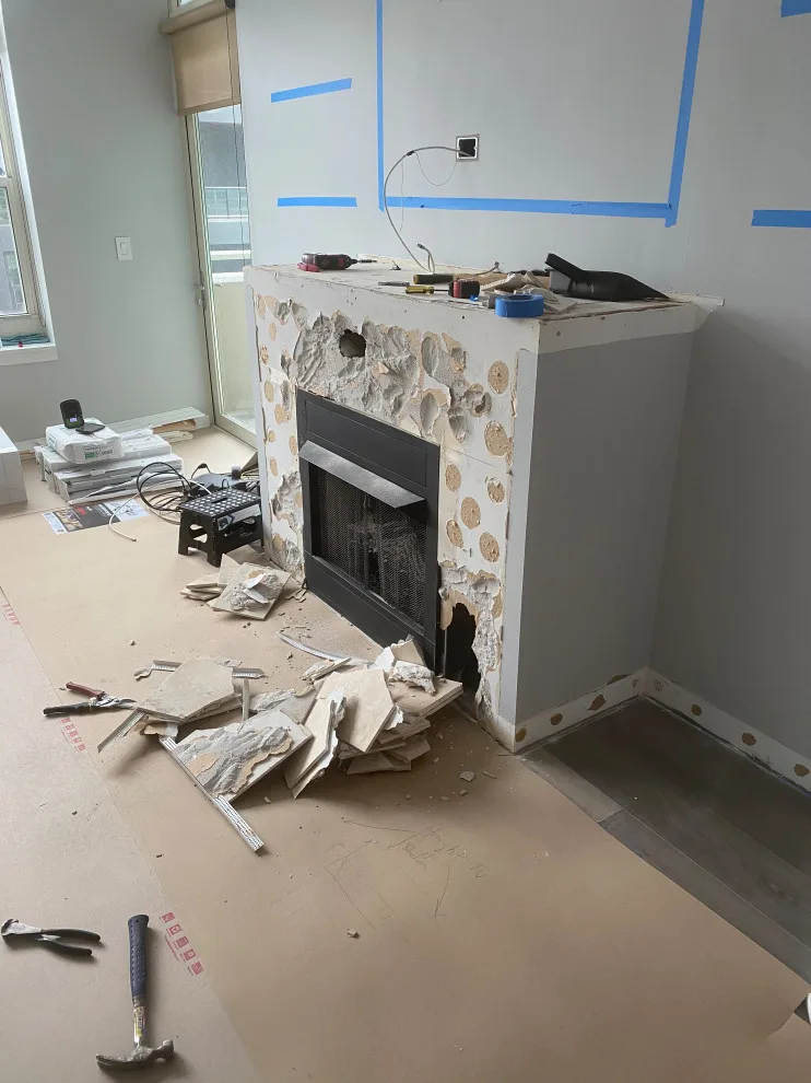 Fireplace leisure zone by Jay Dawes Construction LLC. - Photo 9