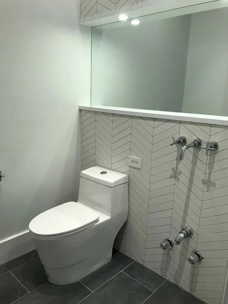 60 Broadway Apartment Renovation: Before and After Fire by Po Design Creation Corp - Photo 16