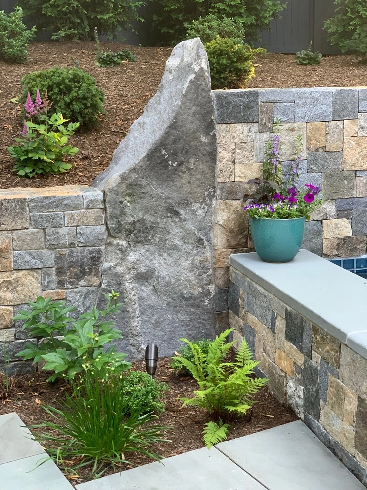 Lexington, MA Plunge pool with Waterfall by Sallie Hill Design, Landscape Architect - Photo 6