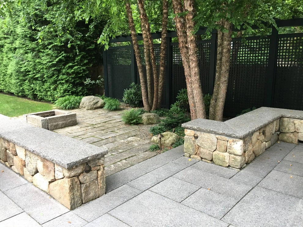 Winchester, MA -Full Landscape Design by Sallie Hill Design, Landscape Architect - Photo 8