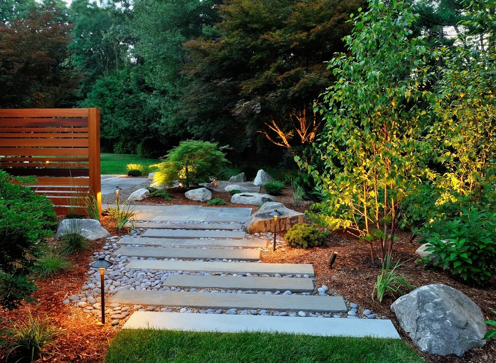 Concord, MA -Asian Viewing Garden by Sallie Hill Design, Landscape Architect - Photo 2