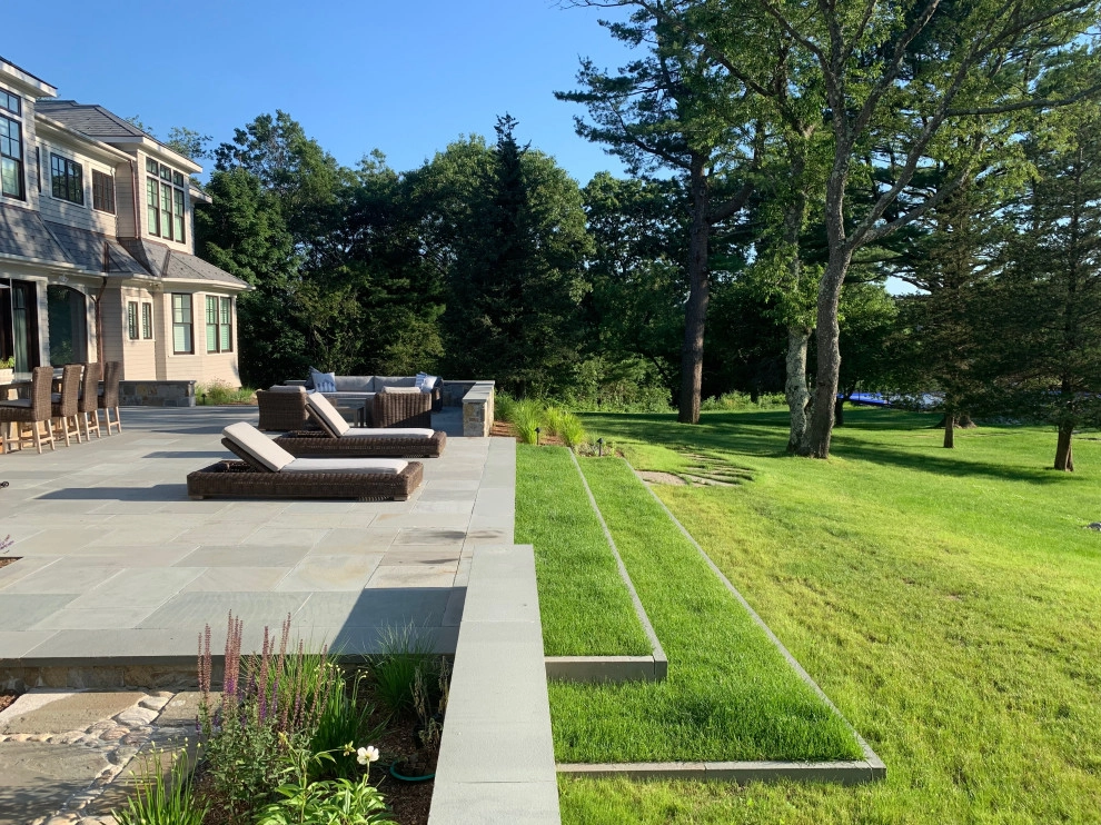 Westwood, MA Full site and Landscape Plan by Sallie Hill Design, Landscape Architect - Photo 10