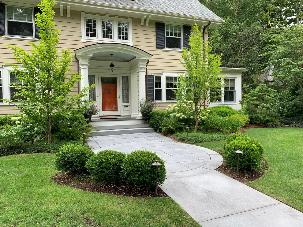 Winchester, MA -Full Landscape Design by Sallie Hill Design, Landscape Architect - Photo 2