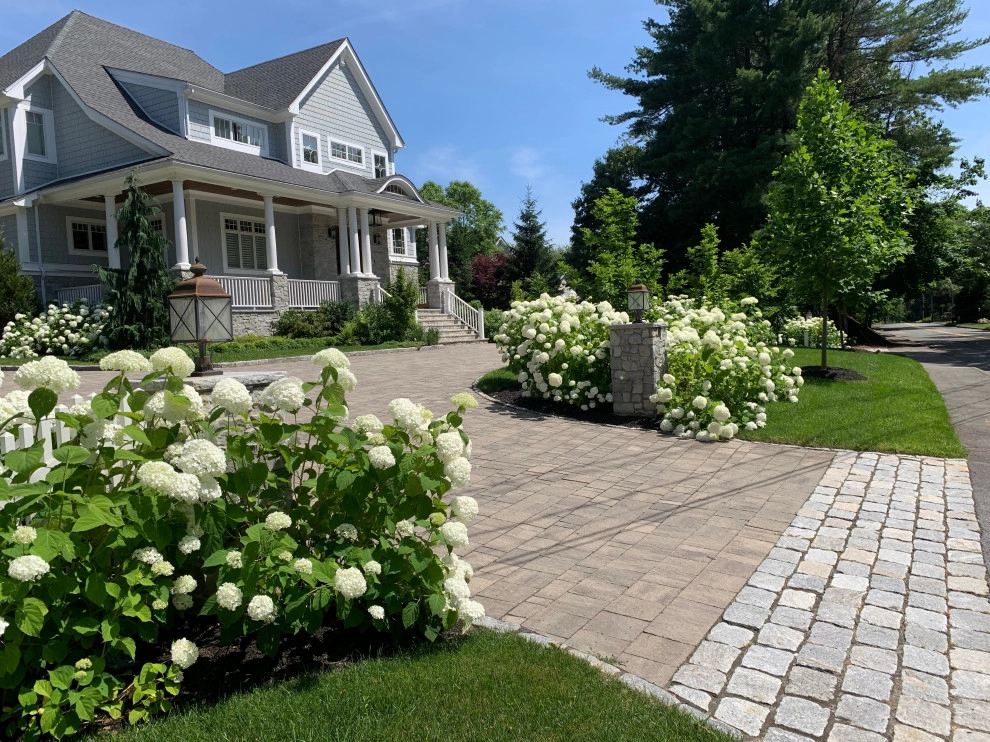 Lynnfield, MA New House Landscape by Sallie Hill Design, Landscape Architect - Photo 5