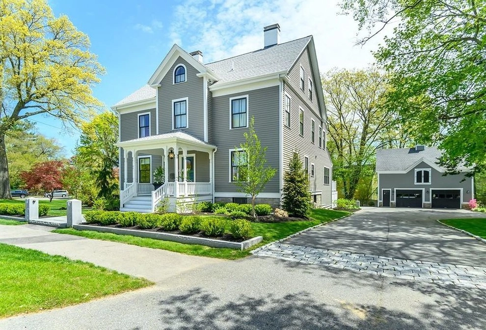Andover, MA House Landscape Renovation by Sallie Hill Design, Landscape Architect - Photo 3