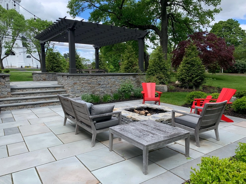 Andover, MA House Landscape Renovation by Sallie Hill Design, Landscape Architect - Photo 4