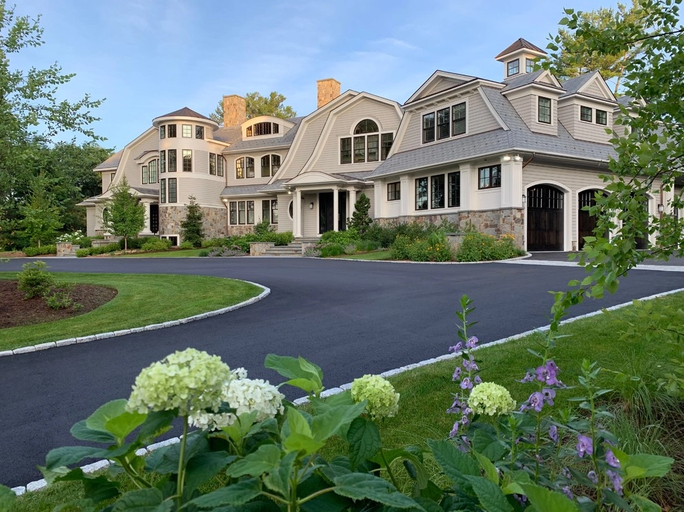 Westwood, MA Full site and Landscape Plan by Sallie Hill Design, Landscape Architect - Photo 3