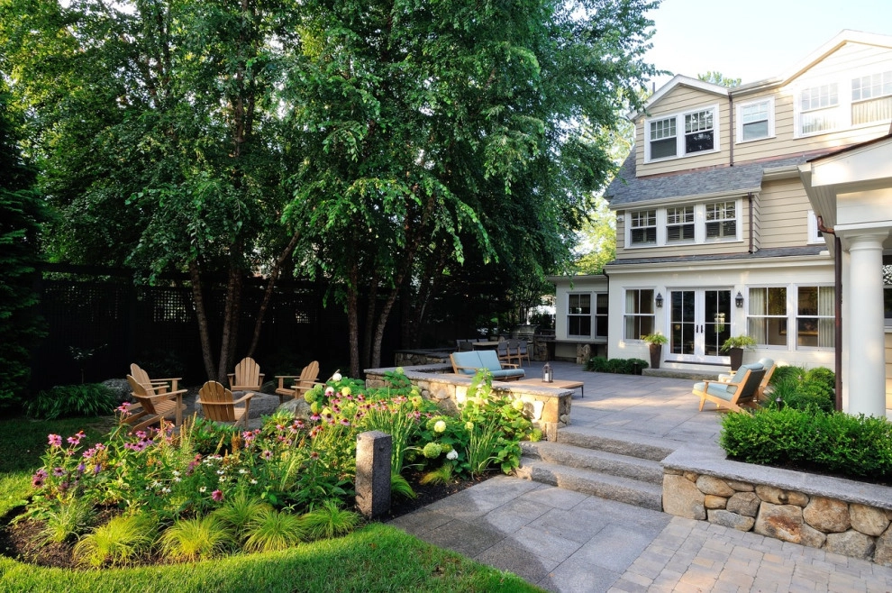 Winchester, MA -Full Landscape Design by Sallie Hill Design, Landscape Architect - Photo 10