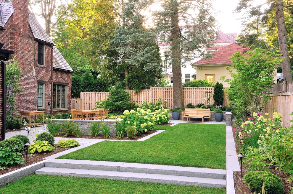 Newton, MA -Landscape Renovation by Sallie Hill Design, Landscape Architect - Photo 3