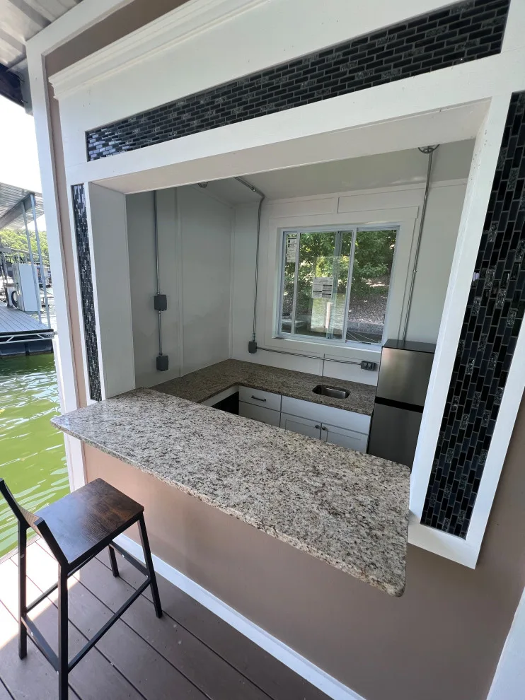 Ozarks Lakeside Dock Bar by IMG Construction Services - Photo 8