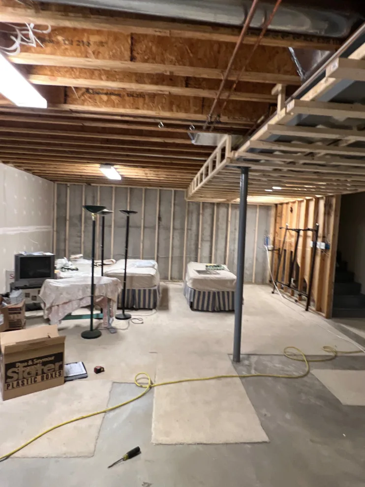 Basement Structure Framing by IMG Construction Services - Photo 15