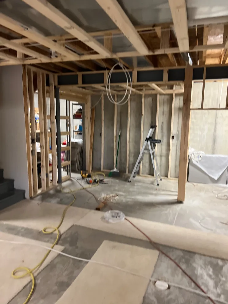 Basement Structure Framing by IMG Construction Services - Photo 16