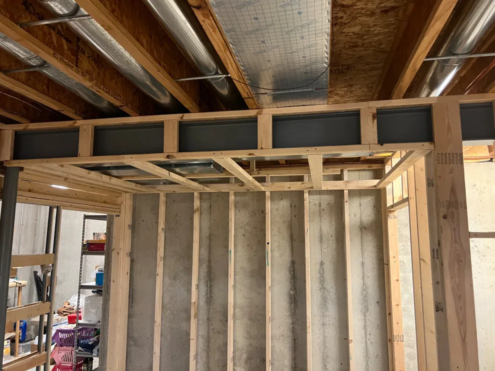 Basement Structure Framing by IMG Construction Services - Photo 8