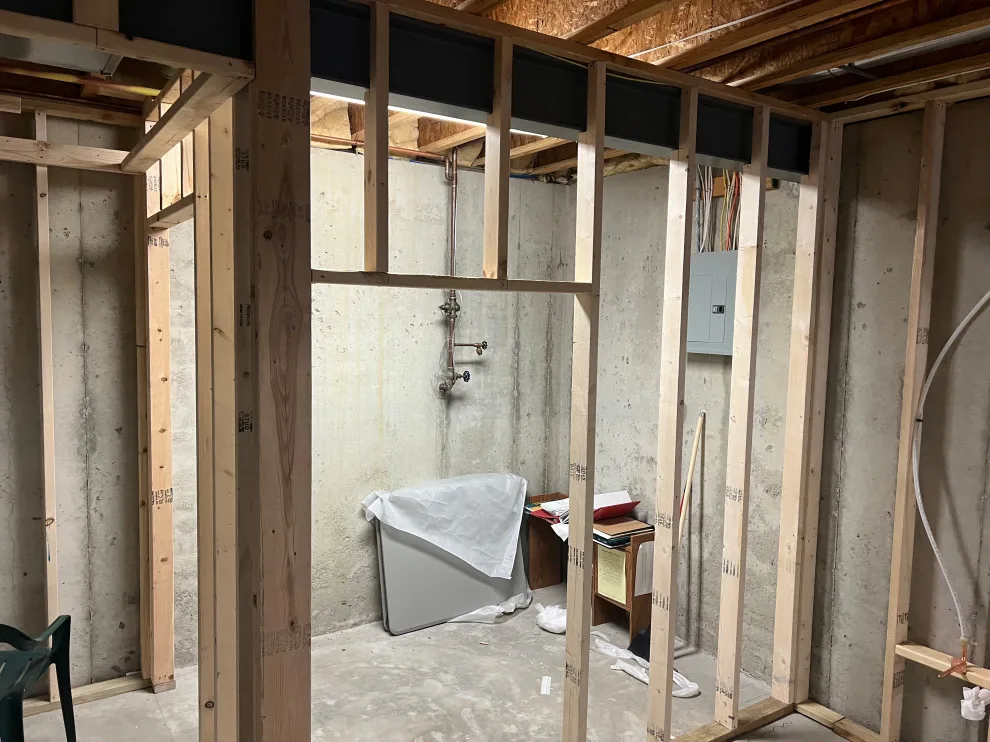 Basement Structure Framing by IMG Construction Services - Photo 4