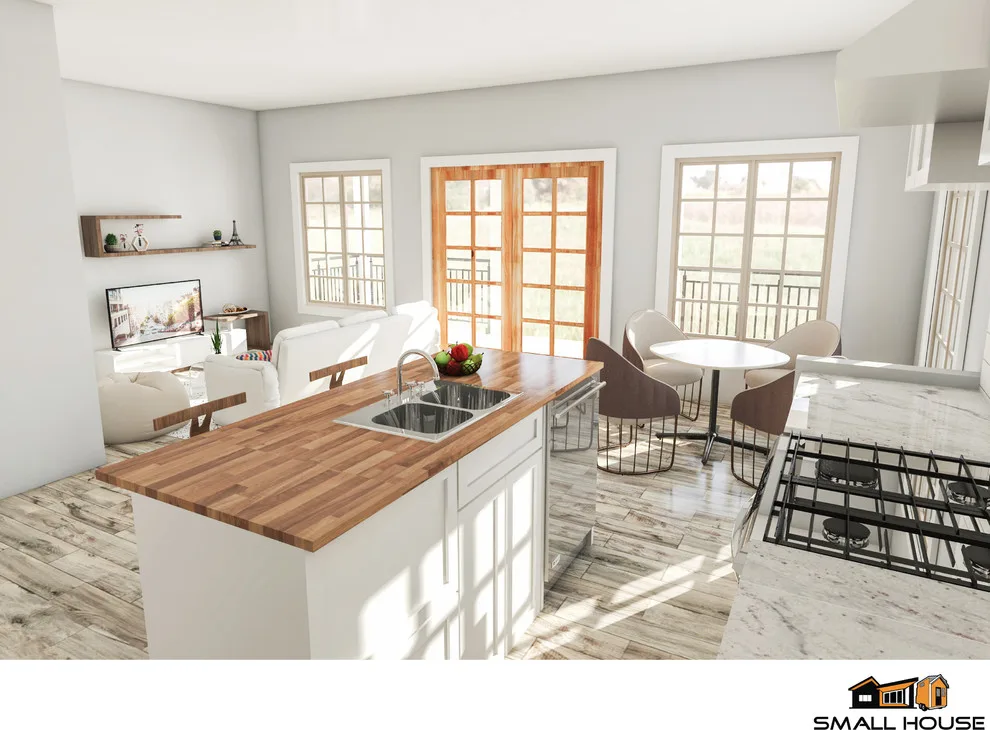 Cedar Creek Ranch Design - Accessory Dwelling Unit - 750 by Small House Solutions - Photo 4