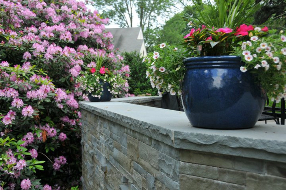 Hardscape Elements - Patio & Walls - New Canaan, CT by Austin Ganim Landscape Design, LLC - Photo 2