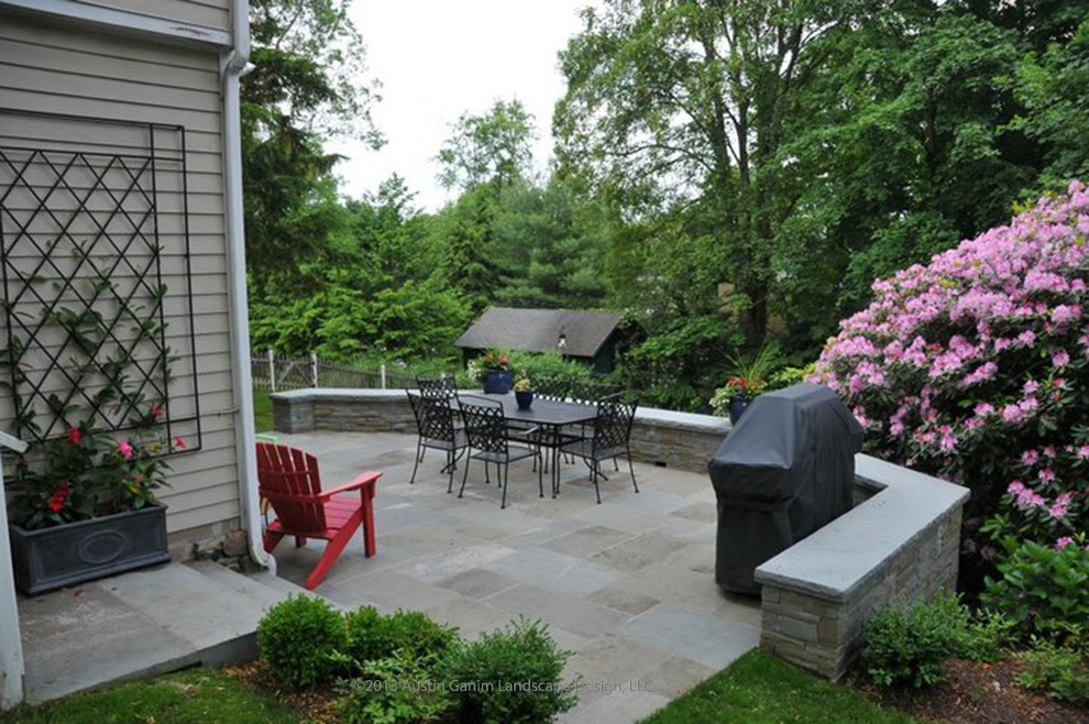 Hardscape Elements - Patio & Walls - New Canaan, CT by Austin Ganim Landscape Design, LLC - Photo 4