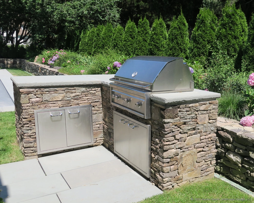 Petite Pool Garden - Westport, CT by Austin Ganim Landscape Design, LLC - Photo 7