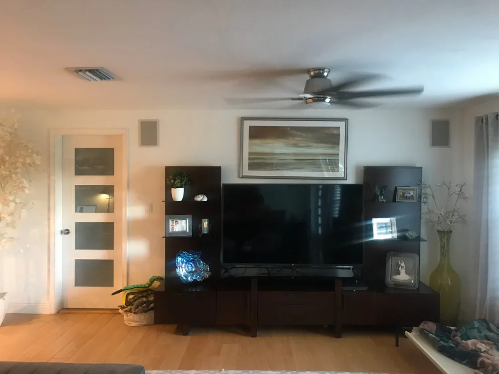 Family Room Entertainment Wall Transformation by Carrie Cross/Carlton Naumann Homes - Photo 3