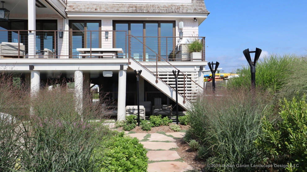 Beachside Garden & Firepit by Austin Ganim Landscape Design, LLC - Photo 6
